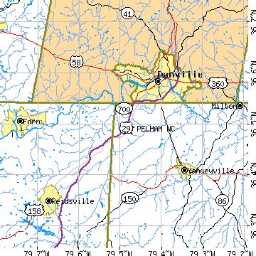 Pelham, North Carolina (NC) ~ population data, races, housing & economy