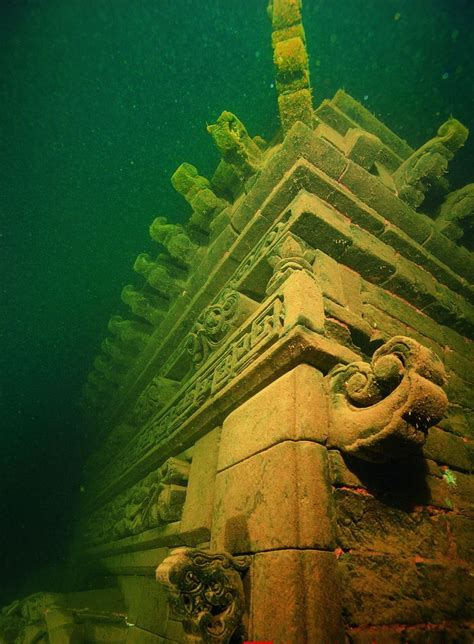 underwater city china - Google Search | Cidade subaquática, Sob a água, Lugares abandonados