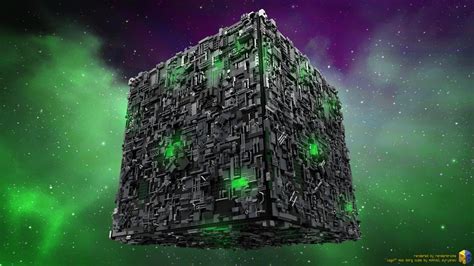 Renderbricks ® - LEGO® Borg Cube by Mikhail Zyryanov