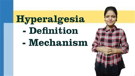 Hyperalgesia Physiology - Definition and Mechanism II Pain Physiology II Neurophysiology - YouTube