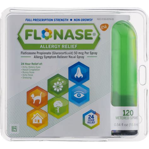 Flonase Decongestant Nasal Spray (120 ct) from ShopRite - Instacart