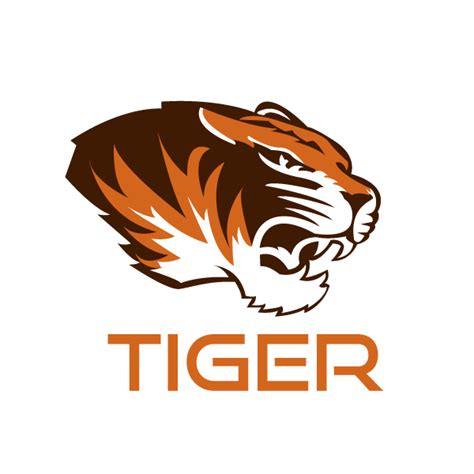 Tiger head modern custom animal logo vector file free download ...