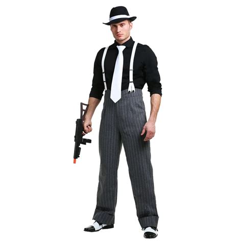 Mens Mafia Underboss 1920's Style Gangster Costume on Aliexpress.com | Alibaba Group