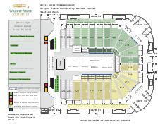 Nutter Center Seating Chart View | Cabinets Matttroy