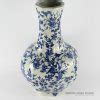 RYTM14_13″ Blue white butterfly bird decorated pottery vases – Chinese Antique Porcelain ...