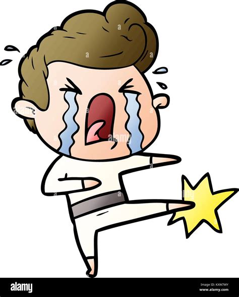 cartoon crying man Stock Vector Image & Art - Alamy