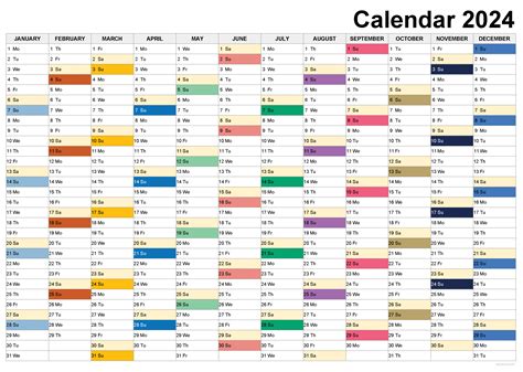 A3 Printable Calendar 2024 Free Download - Gabey Clarita