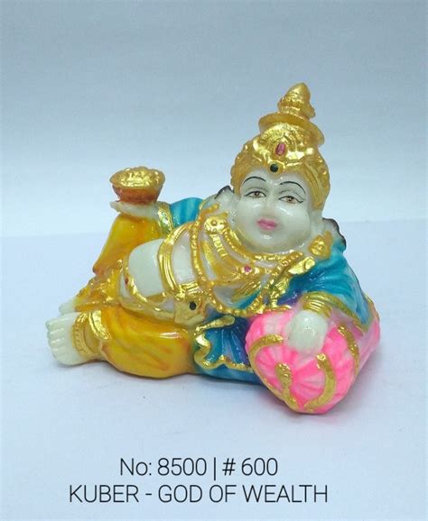 FIBER Lord Kuber Statue, For Home, Size: Small at best price in Mumbai ...