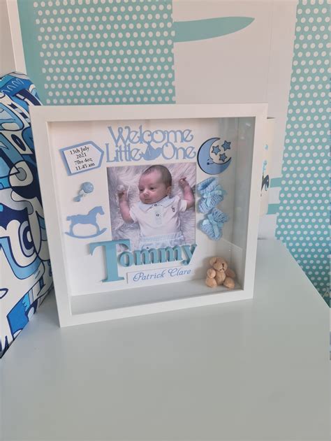 Personalized Baby Letter Frame Baby Name Gift Christening | Etsy