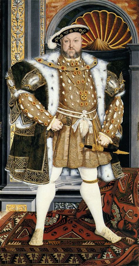 King Henry VIII, 1537-1557, Unknown, after Holbein. Petworth House. | Fashion history, Hans ...