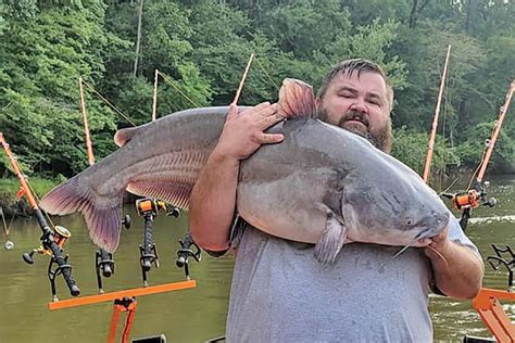 Angler Catches 127.1-Pound N.C. Record Blue Catfish - Coastal Angler & The Angler Magazine