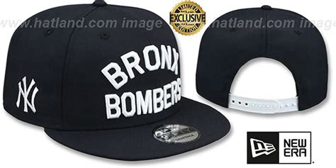 New York Yankees BRONX BOMBERS SNAPBACK Navy Hat by New Era