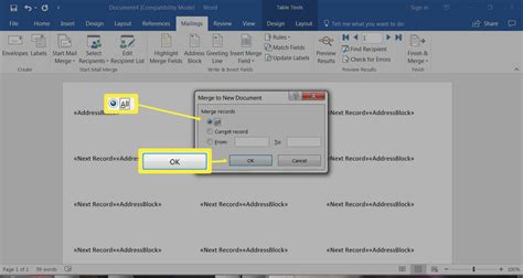 How to make labels in microsoft word for mail merge - farolpor