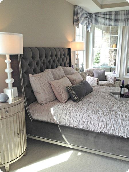 Trends For Grey Headboard Bedroom Decor Ideas Photos