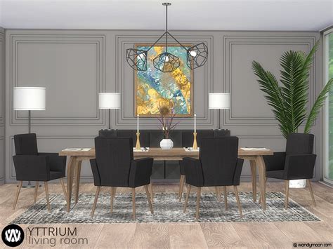 sims 4 dining room sets - estellewhetzell