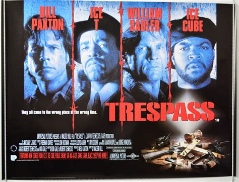 Trespass - Original Cinema Movie Poster From pastposters.com British ...