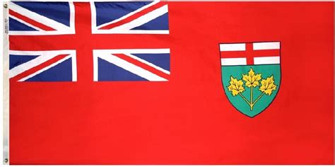 Buy Ontario - 3'X6' Nylon Flag | Flagline