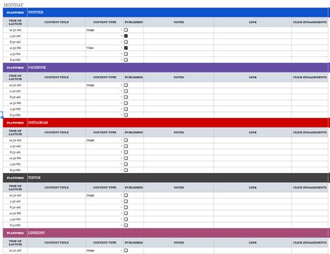 3 Google Sheets Content Calendar Templates (Easy to Use)