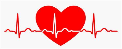 Electrocardiography Heart Rate Medicine Clip Art , - Heart With A ...