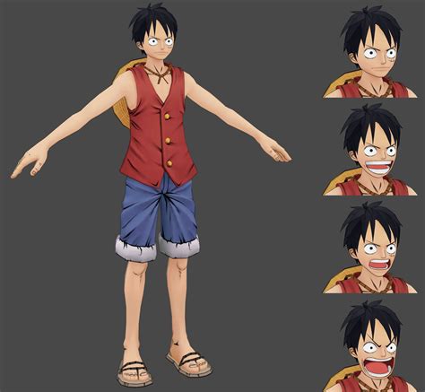 One Piece - Luffy for XPS by o-DV89-o on DeviantArt