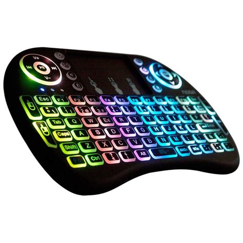 Mini Teclado Inalámbrico Retroiluminado Noga NKB-K2R (0051) – Esselec