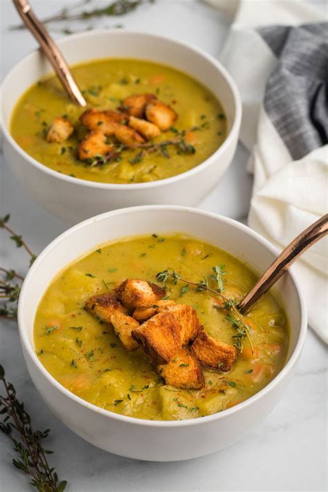 The Best Vegan Split Pea Soup - Karissa's Vegan Kitchen