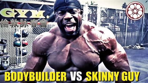 Bodybuilders vs Skinny Guys... Can Bodybuilders Fight? - YouTube