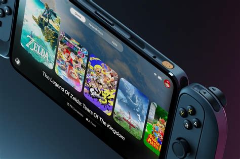 Nintendo Switch 2 Console Renders Hint At Smaller Bezels and Redesigned Joy-Cons - Yanko Design