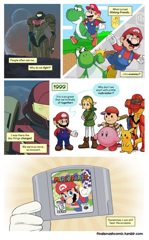 The Origin of Super Smash Bros. | Mario Party