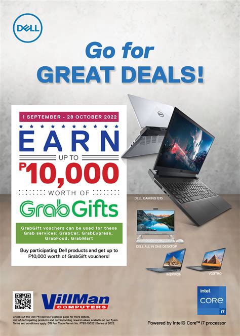 DELL / ALIENWARE PROMO - Go for Great Deals worth of Grab Gifts!! | VillMan Computers