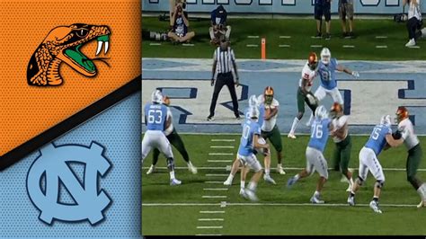 Florida A&M vs. North Carolina Football Highlights (2022) - Win Big Sports