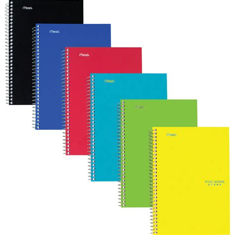 Mead Five Star Wirebound Subject Notebook - Spiral & Wireless Notebooks | ACCO Brands Corporation