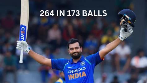 Rohit Sharma's Record-Breaking 264 Runs in a Single Innings vs Sri ...