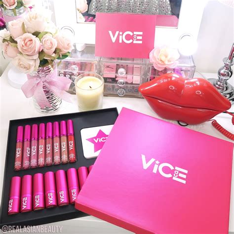 Real Asian Beauty: VICE COSMETICS Phenomenal Liquid Lipstick Swatches ...