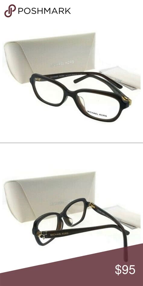 🆕 Michael Kors black eyeglasses frames + case | Black eyeglasses frames, Michael kors glasses ...