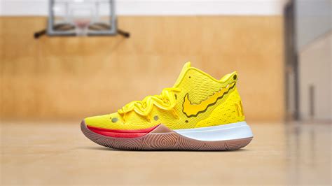 Kyrie Irving Unveiled His “SpongeBob SquarePants” Line of Nike Sneakers ...