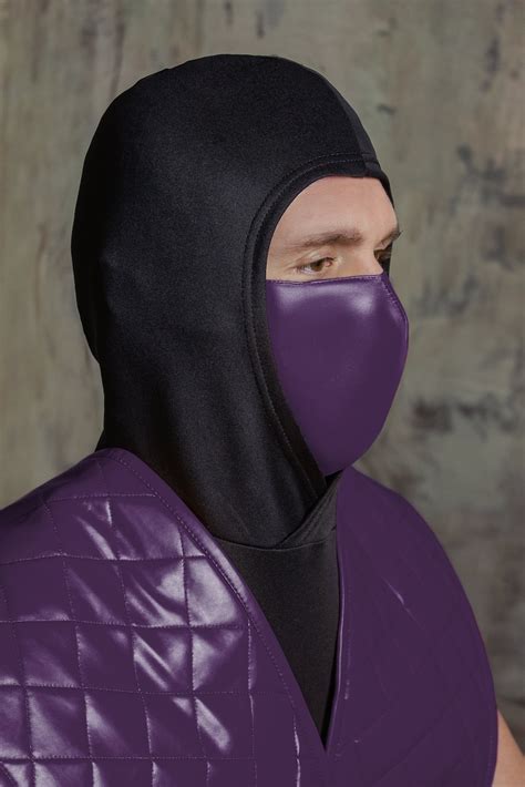 Mortal Kombat Cosplay Costume, Rain Costume With Vest and Mask, Ninja ...