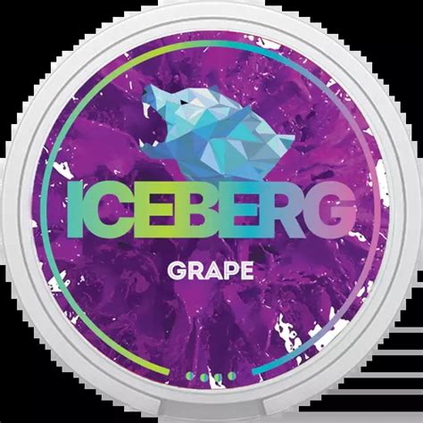 ICEBERG GRAPE: A Flavor Burst for Nicotine Aficionados