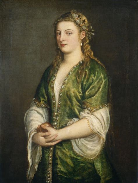 Portrait of a Lady, c.1555 - Ticiano Vecellio - WikiArt.org