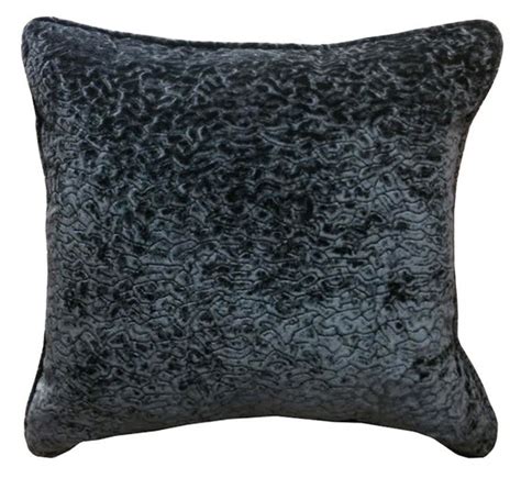 Black Velvet Pillow Decorative Pillow Velvet by SPCustomDrapery