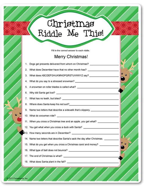 33 Best Christmas Riddles For Kids | Christmas riddles, Christmas riddles for kids, Christmas ...