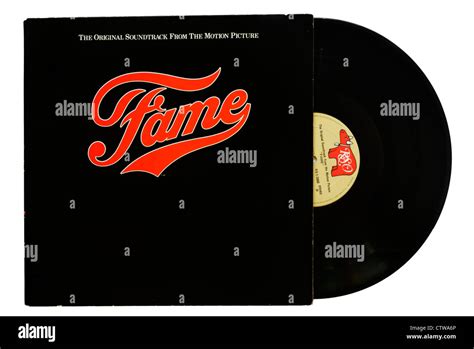 Fame film soundtrack album Stock Photo - Alamy