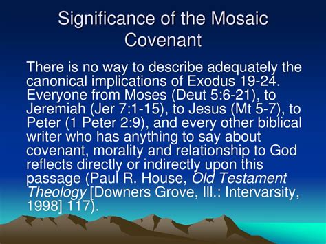 PPT - The Mosaic Covenant PowerPoint Presentation, free download - ID:3646661