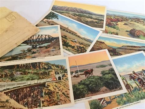 1940s Fred Harvey Postcard Lot of 8 Old Arizona Post Cards | Etsy ...