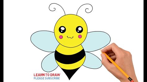 Bee Line Drawing at PaintingValley.com | Explore collection of Bee Line ...