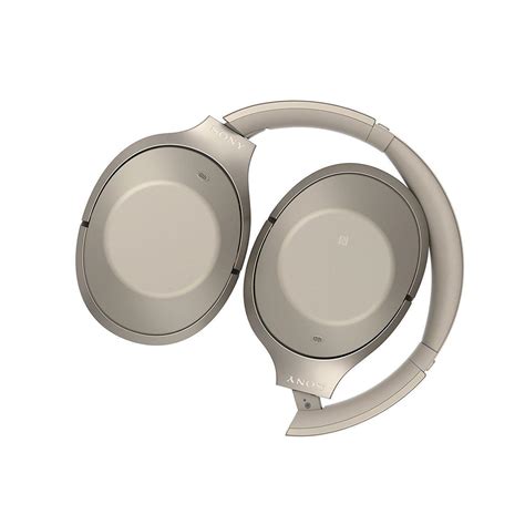 SONY MDR 1000X Wireless Bluetooth Noise- Cancelling Headphones Beige ...