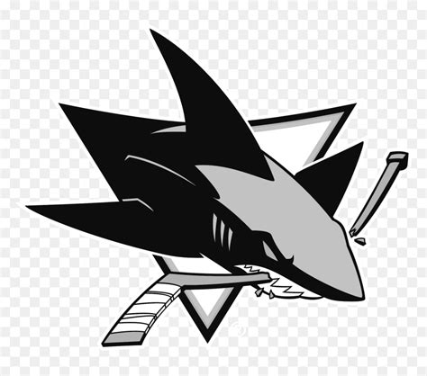 San Jose Sharks Logo Black - San Jose Sharks 2018 Logo, HD Png Download ...