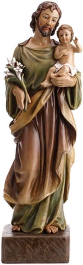 Amazon.com: Avalon Gallery Patron Saint Joseph with Christ Child Resin Statue, 22 Inch