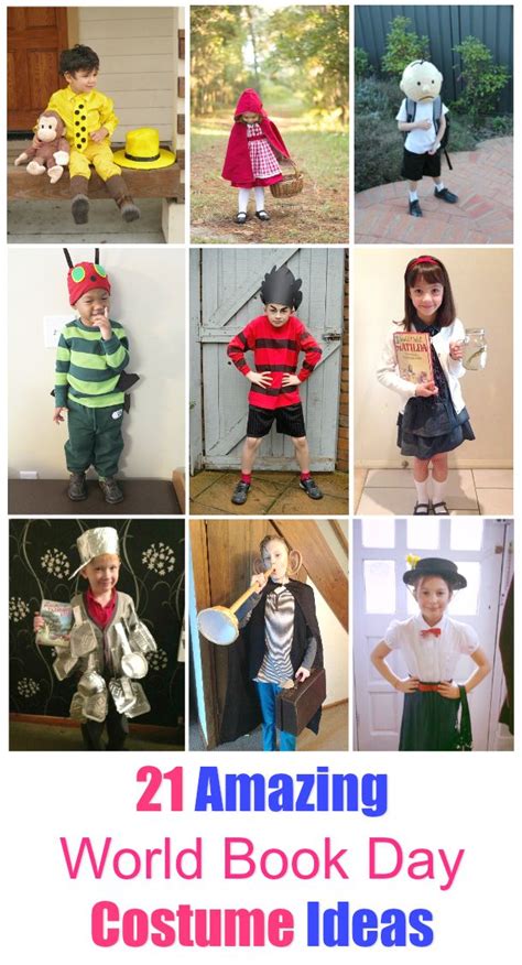 21 Awesome World Book Day Costume Ideas for Kids - U me and the kids ...