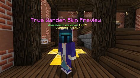 Opinion on True Warden Helmet skin? | Hypixel skyblock - YouTube